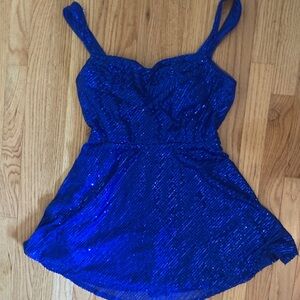 Amazon Essentials Blue Mini Dress